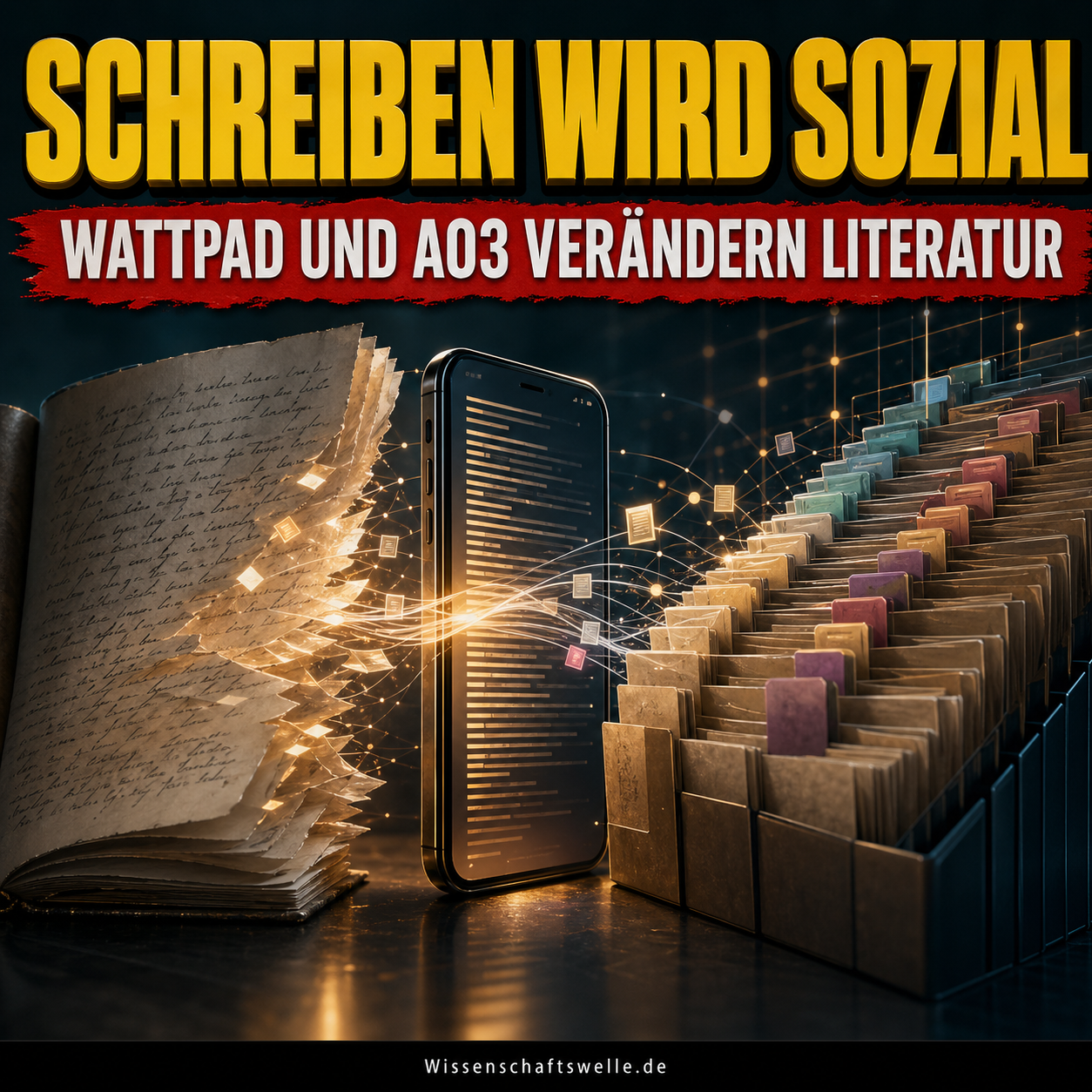 Digitales Schreiben: Wie Wattpad und Archive of Our Own neue Literaturen entstehen lassen