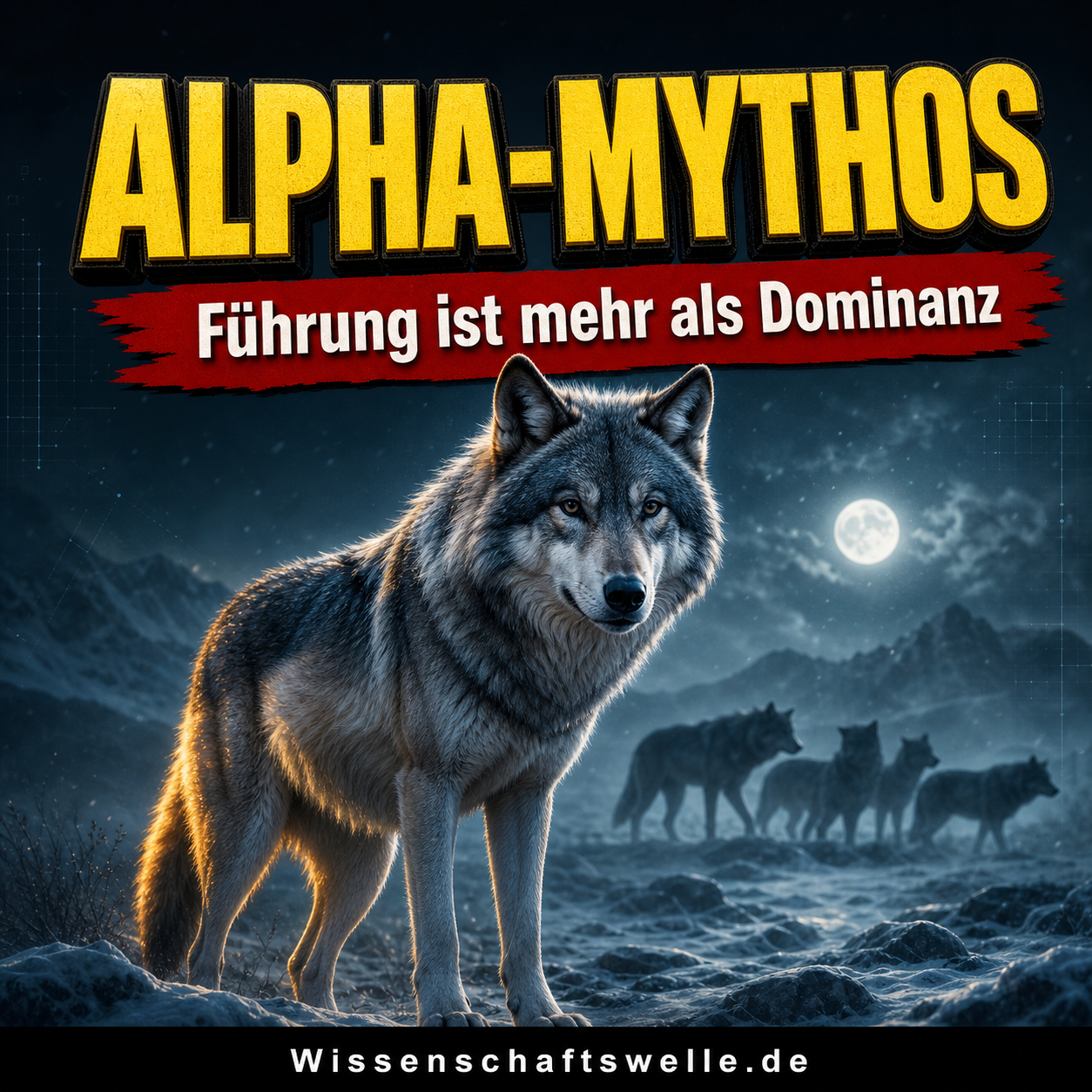 Dominanz oder Kooperation: Warum der Alpha-Wolf-Mythos ein gefährliches Vorbild für Führung ist