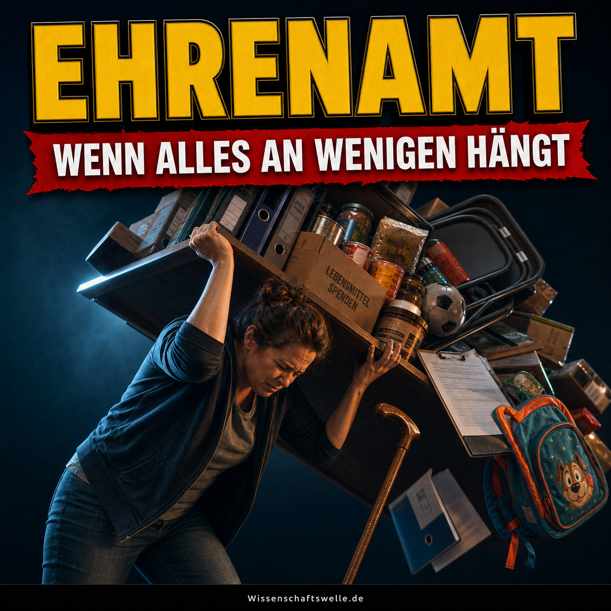 Ehrenamt trägt viel. Gefährlich wird es, wenn es alles tragen soll