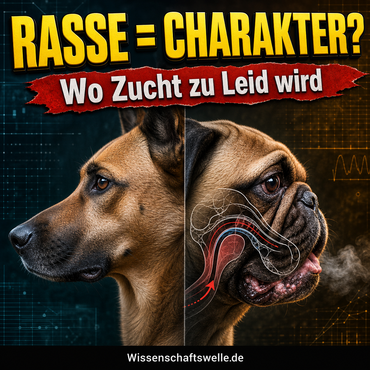 Eine ehrliche Analyse zum Charakter von Hunderassen und dem Problem der Qualzucht
