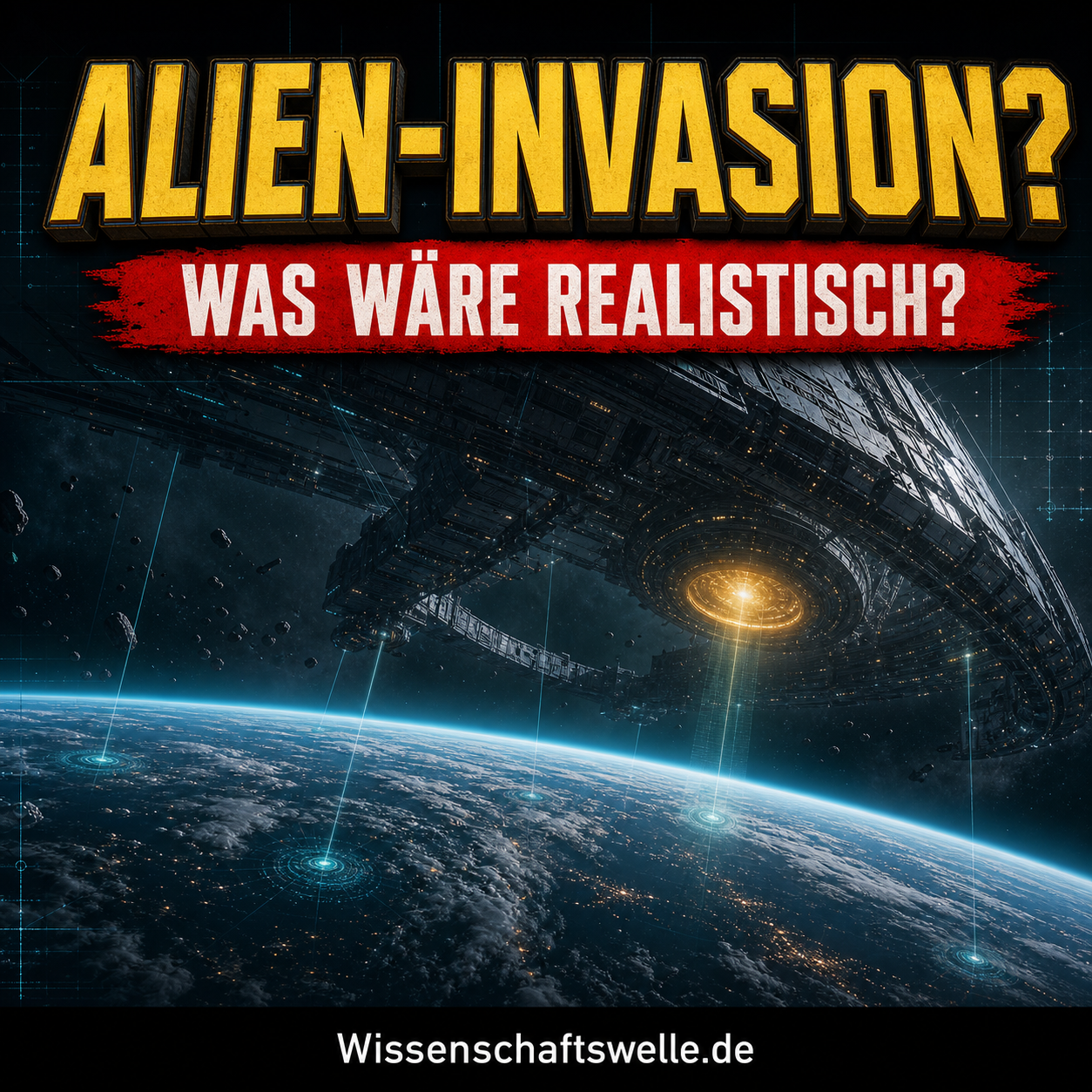 Eine realistische Alien-Invasion: Eine wissenschaftliche Analyse