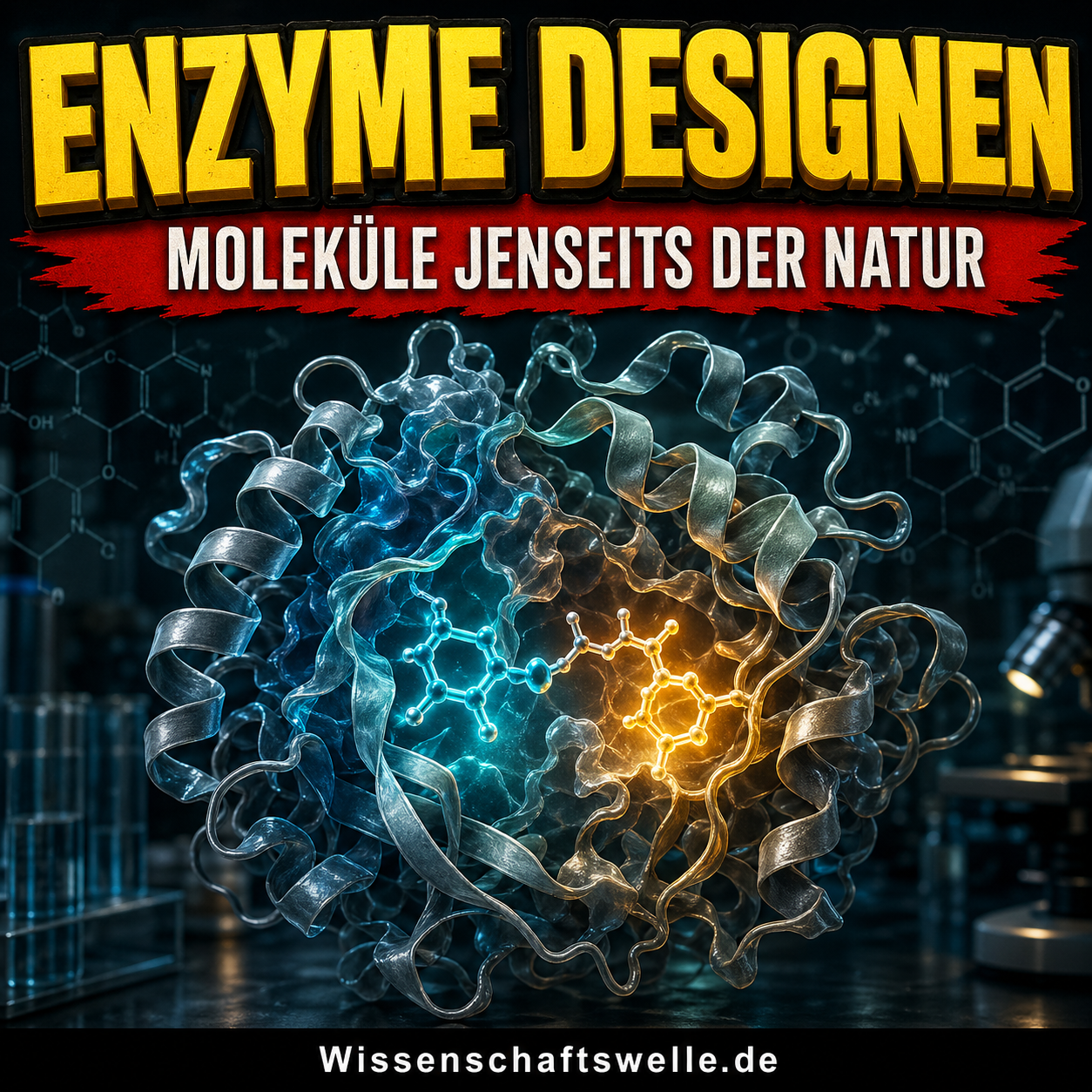 Enzymdesign: Wie Forschende Moleküle bauen, die die Natur nie hervorgebracht hat