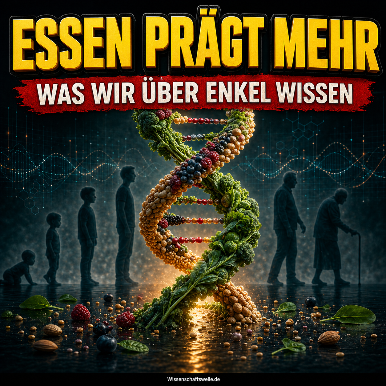 Epigenetik der Ernährung: Wie Essen Spuren hinterlässt – und warum der Enkel-Effekt umstritten bleibt