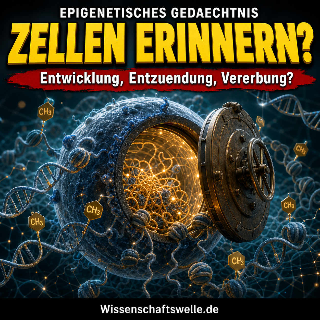 Epigenetisches Gedächtnis: Erinnern sich unsere Zellen an das, was wir erleben?