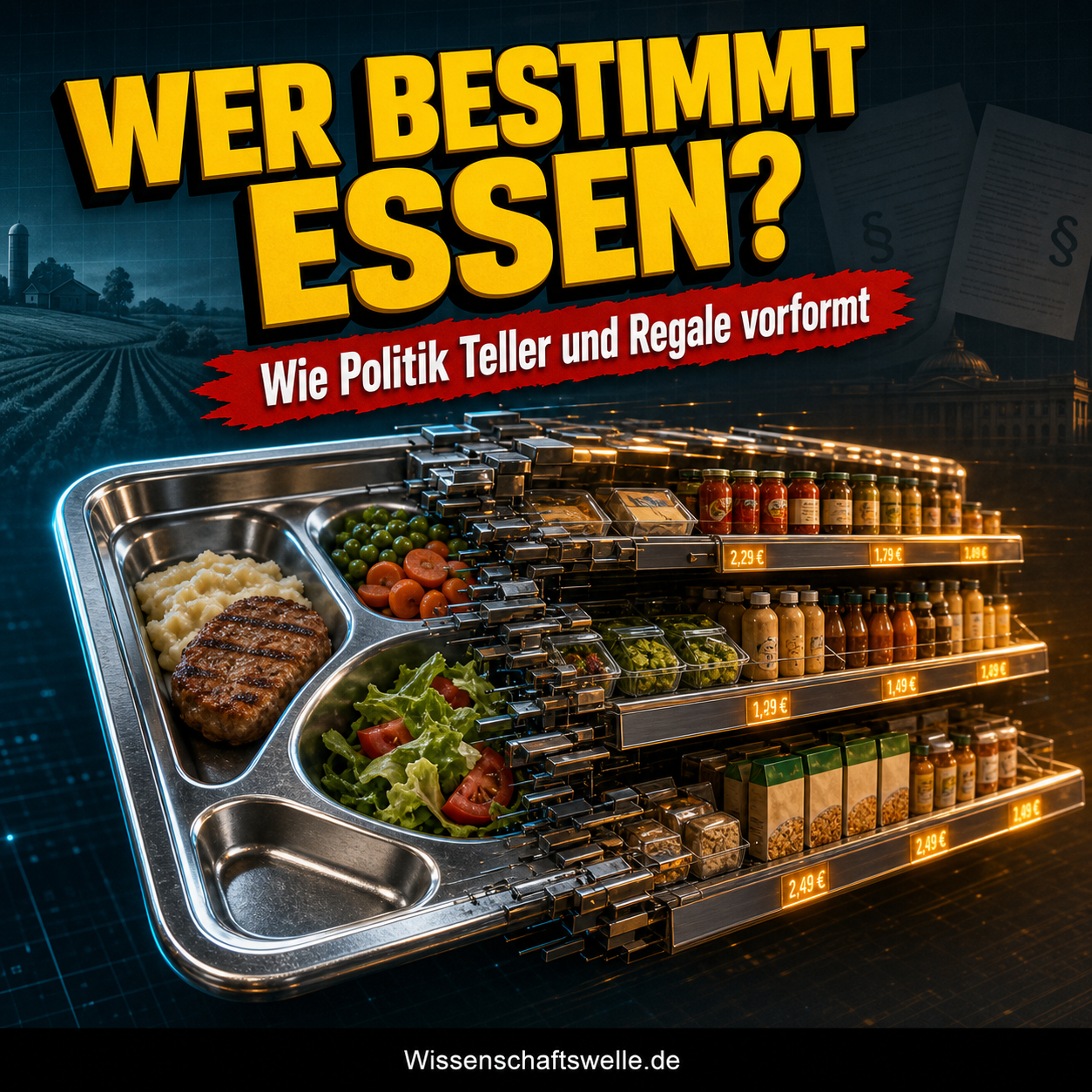 Wer den Teller vor der Wahl sortiert: Ernährungspolitik im Alltag