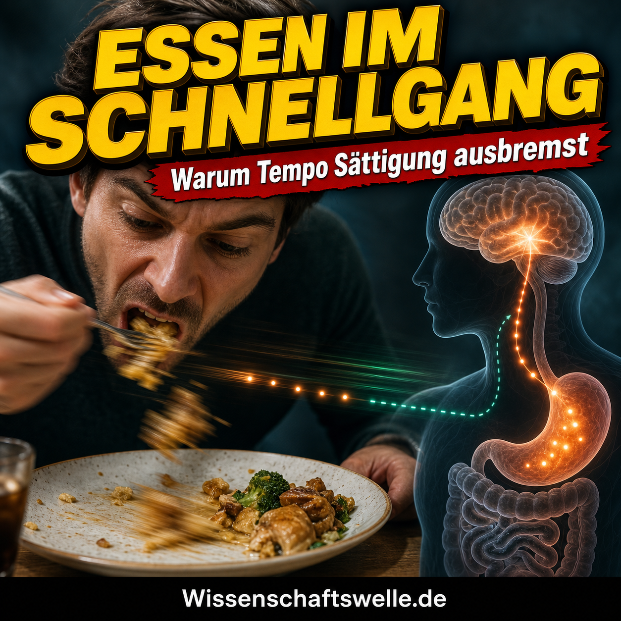 Wenn der Magen zu spät mitreden darf: Warum Essgeschwindigkeit unser Körpergewicht mitprägt
