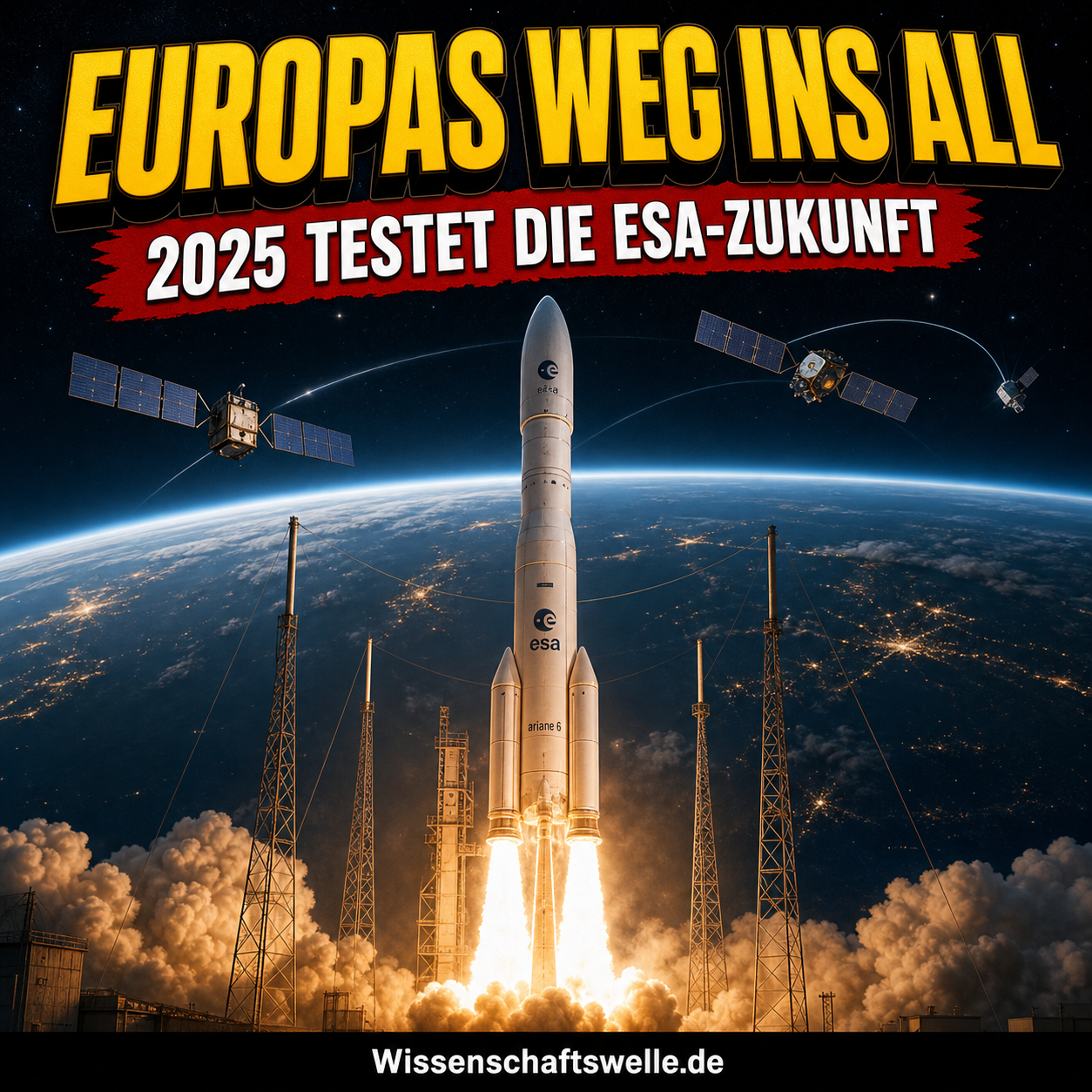 Europas Aufbruch ins All: Startet 2025 die Zukunft der ESA?