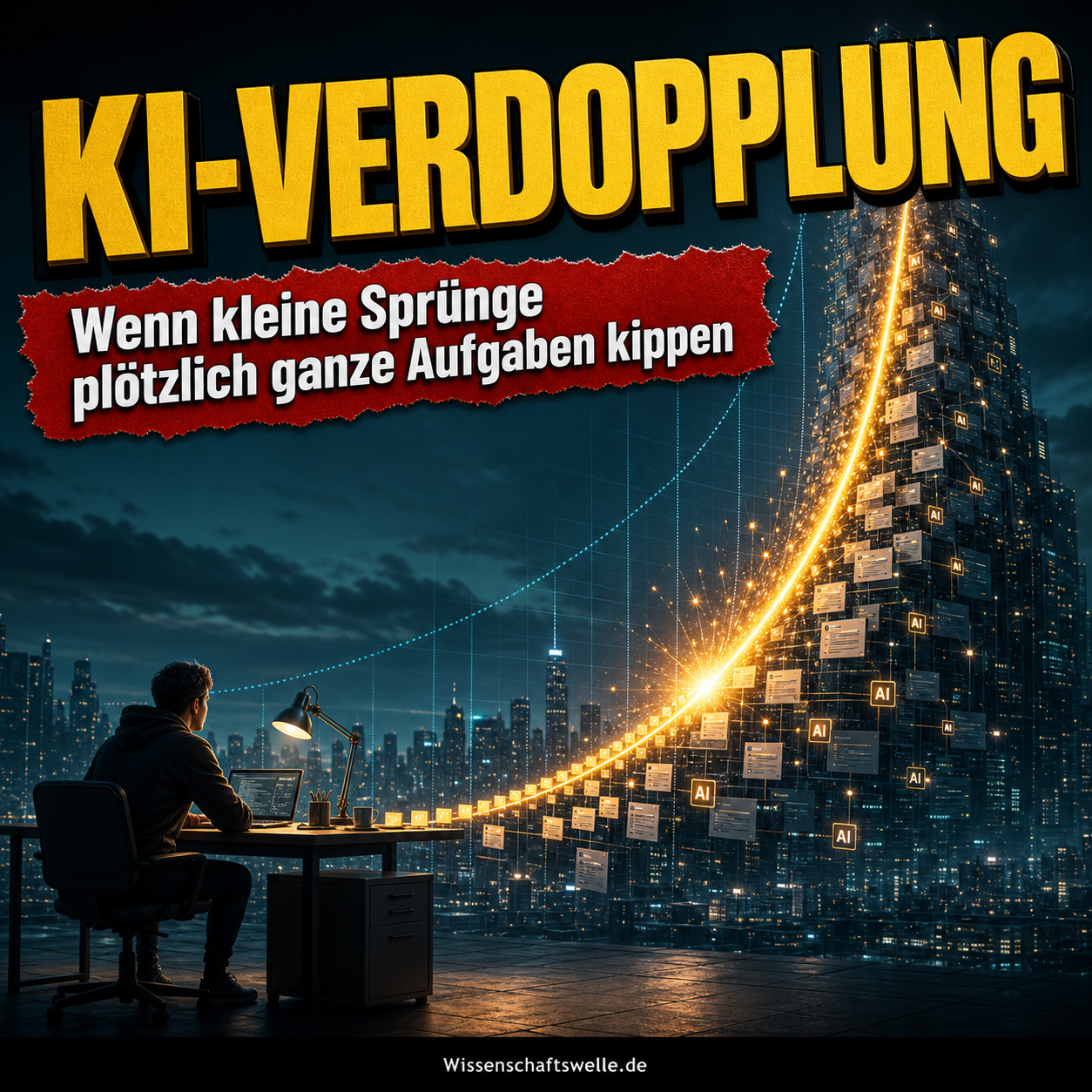Exponentielles KI-Wachstum überholt den Alltag