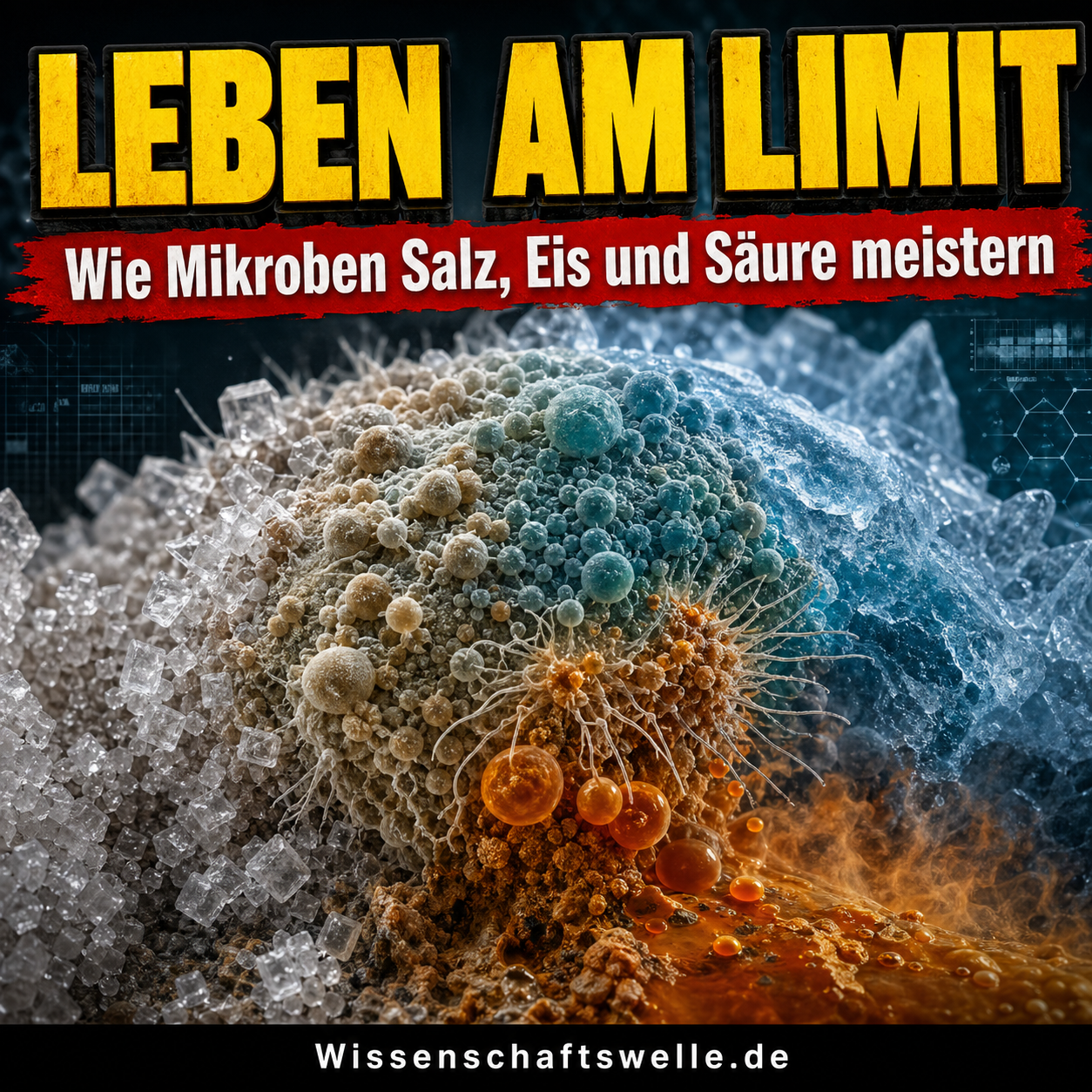 Extremophile: Was Leben in Salzseen, Eis und Säure über die Grenzen des Lebendigen verrät