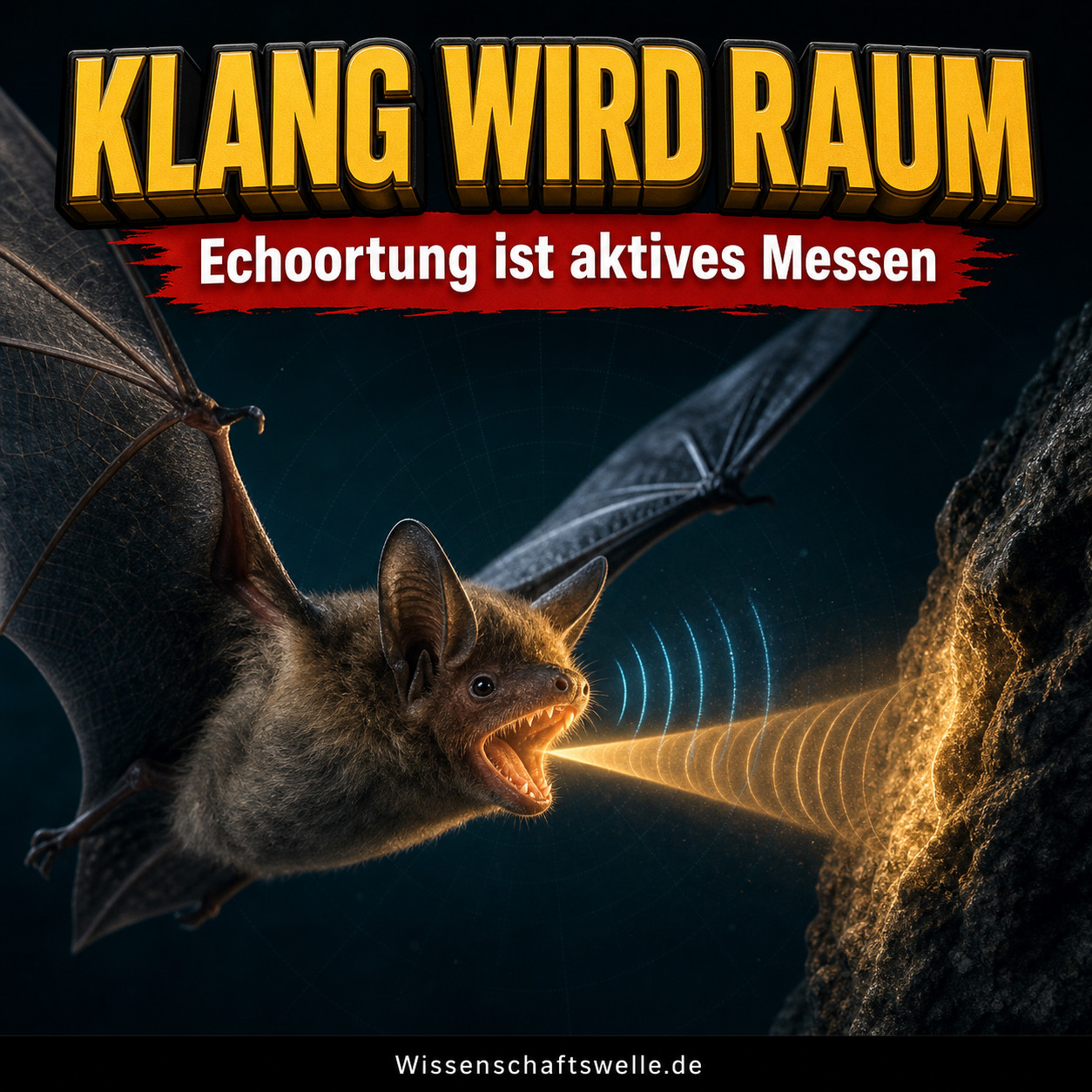 Echoortung: Wie Fledermäuse aus Klang räumliche Entscheidungen machen