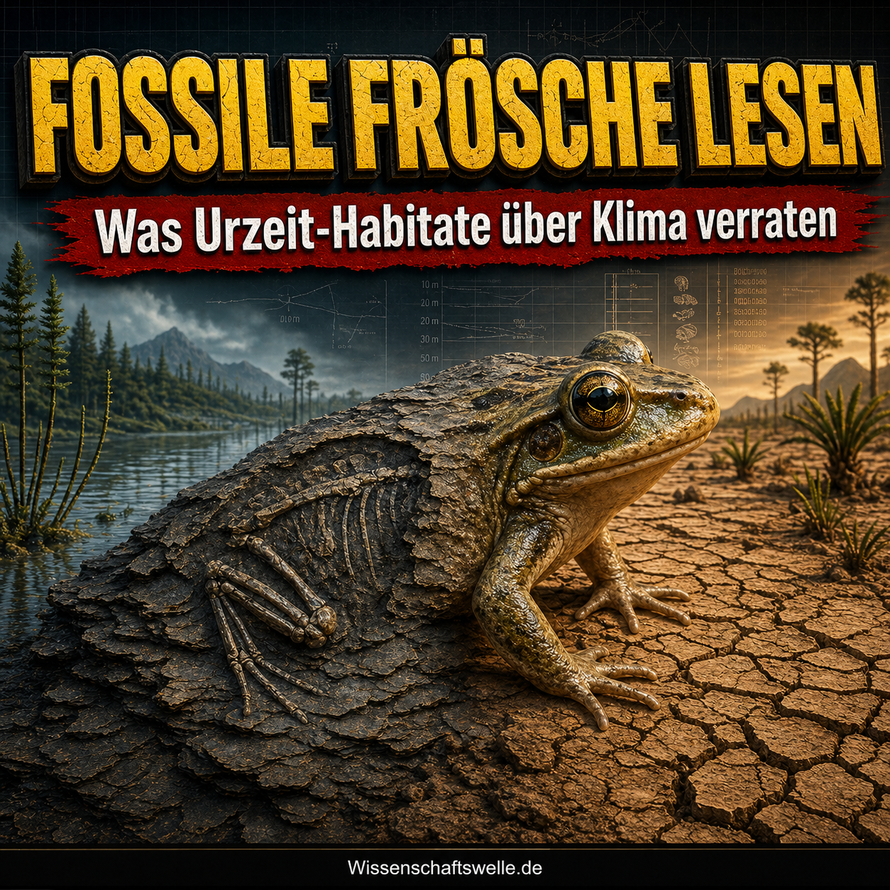 Fossile Frösche: Was Urzeit-Amphibien über Evolution und Lebensräume verraten