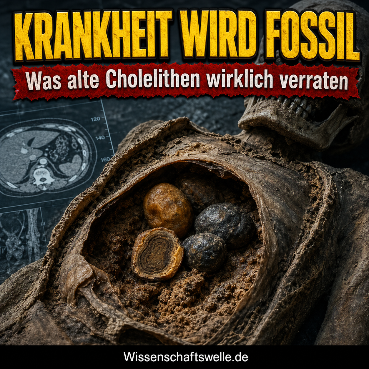 Fossile Gallensteine als paläopathologische Quelle: Was Cholelithen über Krankheit, Erhaltung und Tiefenzeit verraten