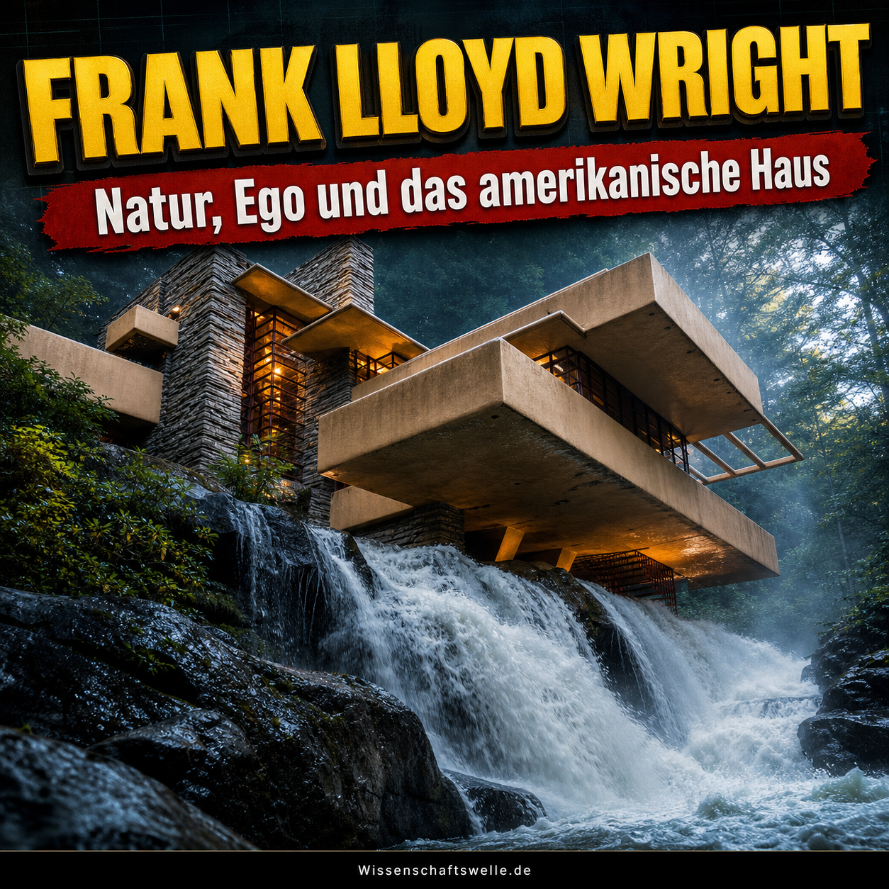 Frank Lloyd Wright baute an Amerika: Natur, Ego und das Haus als Weltanschauung