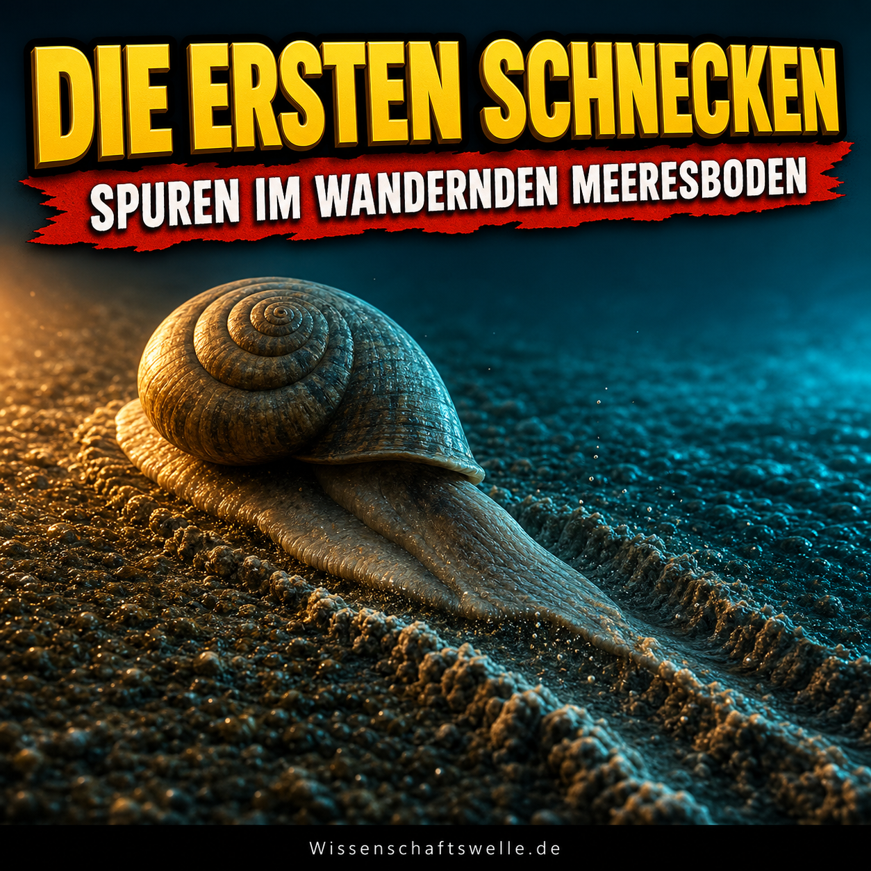 Spuren zuerst, Schnecken später: Wie ein einfacher Körperplan das frühe Meer eroberte