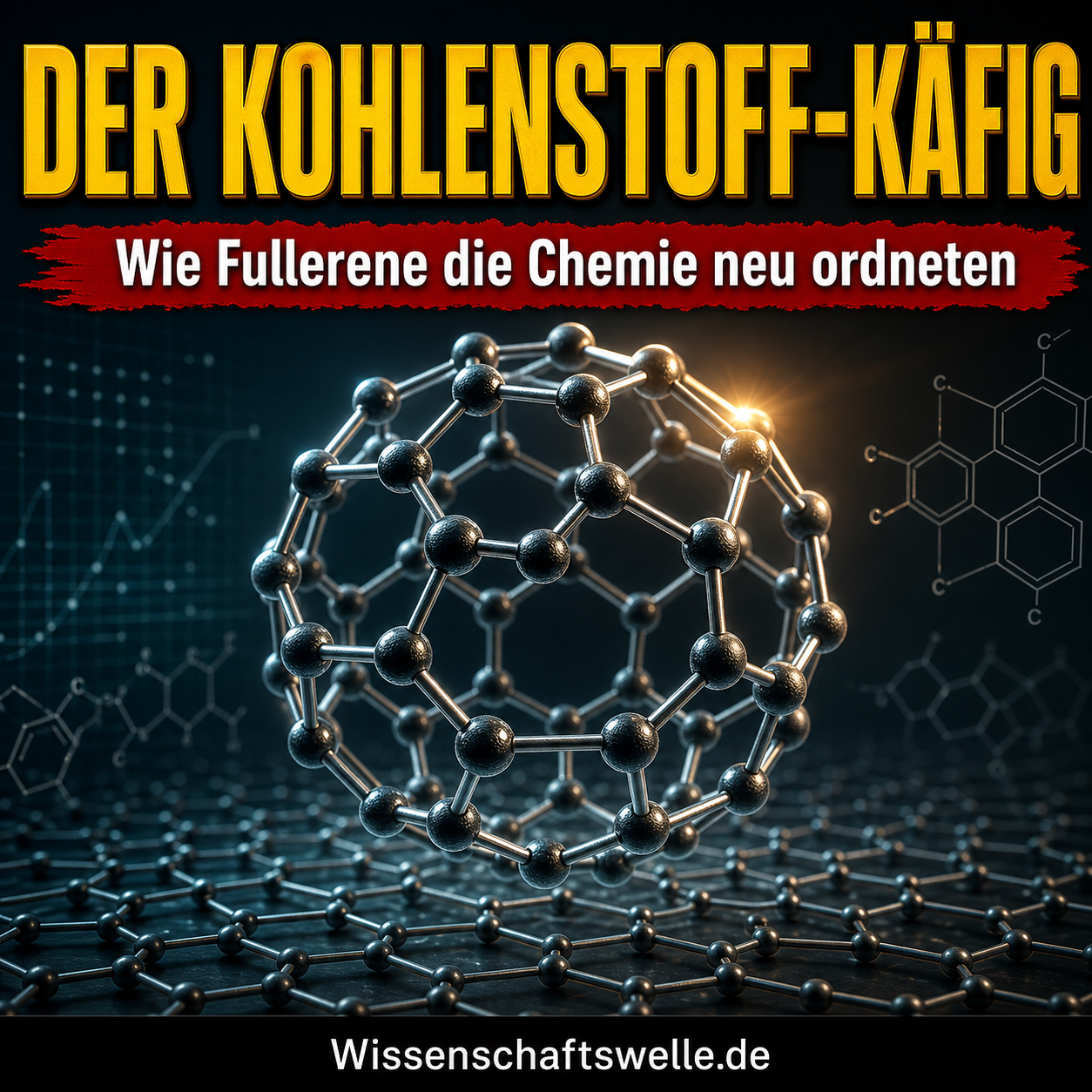 Als Kohlenstoff plötzlich Hohlräume baute: Warum Fullerene die Chemie aus dem Gitter befreiten
