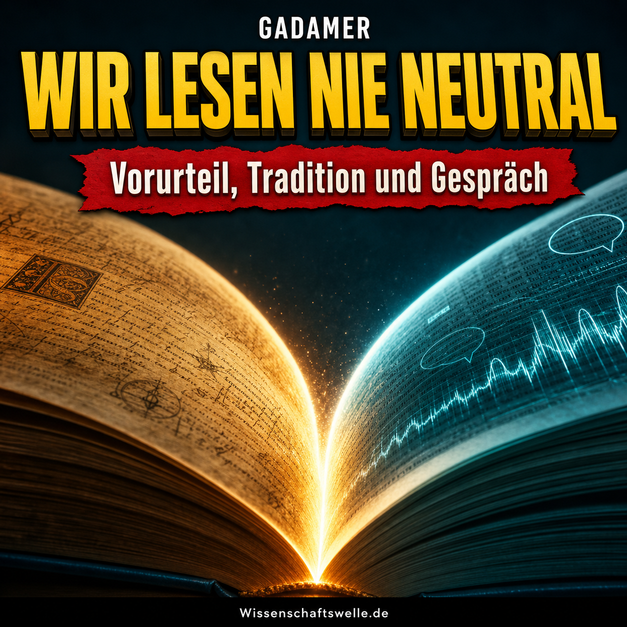Kein Text kommt nackt zu uns: Was Gadamer am Verstehen verändert