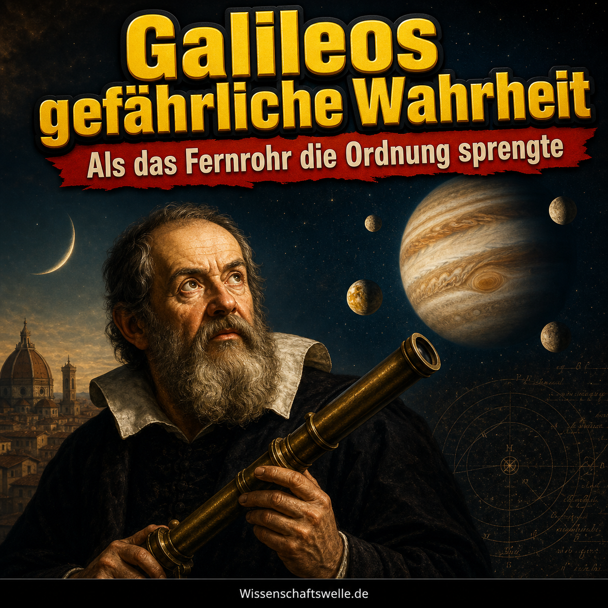 Galileo Galilei: Teleskop, Wahrheit und der Konflikt mit der Kirche
