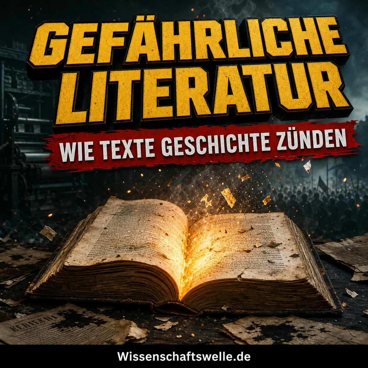 Gefährliche Literatur: Wie Texte zu Zündschnüren der Geschichte werden