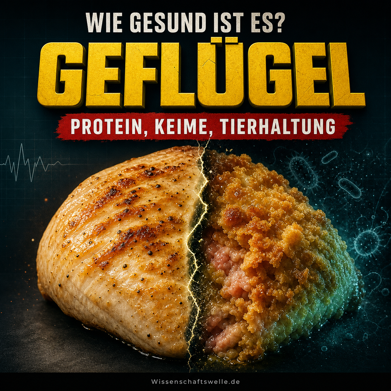 Leicht ist an Geflügel vor allem der Ruf