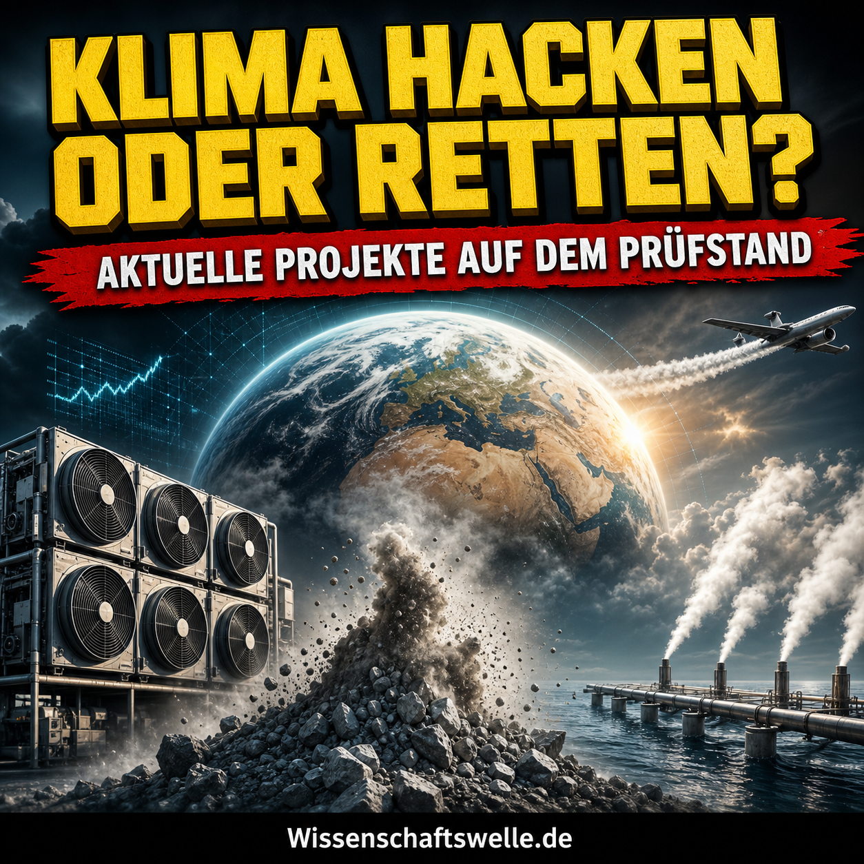Geoengineering: Retten wir das Klima oder riskieren wir alles? Aktuelle Projekte auf dem Prüfstand