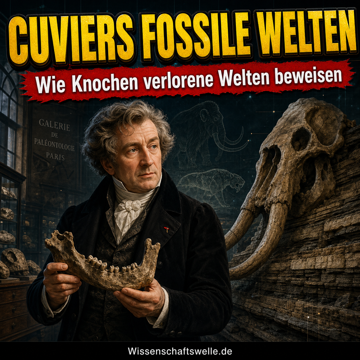 Georges Cuvier: Fossilien, Katastrophen und die Geburt der Paläontologie