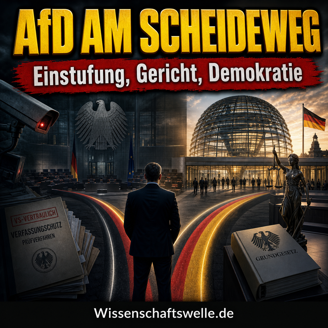 Gesichert extremistisch: Die AfD am Scheideweg – Hintergründe, Folgen, Debatten