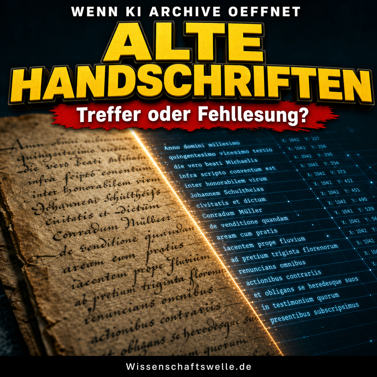 Wenn Quellen zu Textschichten werden: Wie Handschriftenerkennung mit KI historische Dokumente lesbar macht