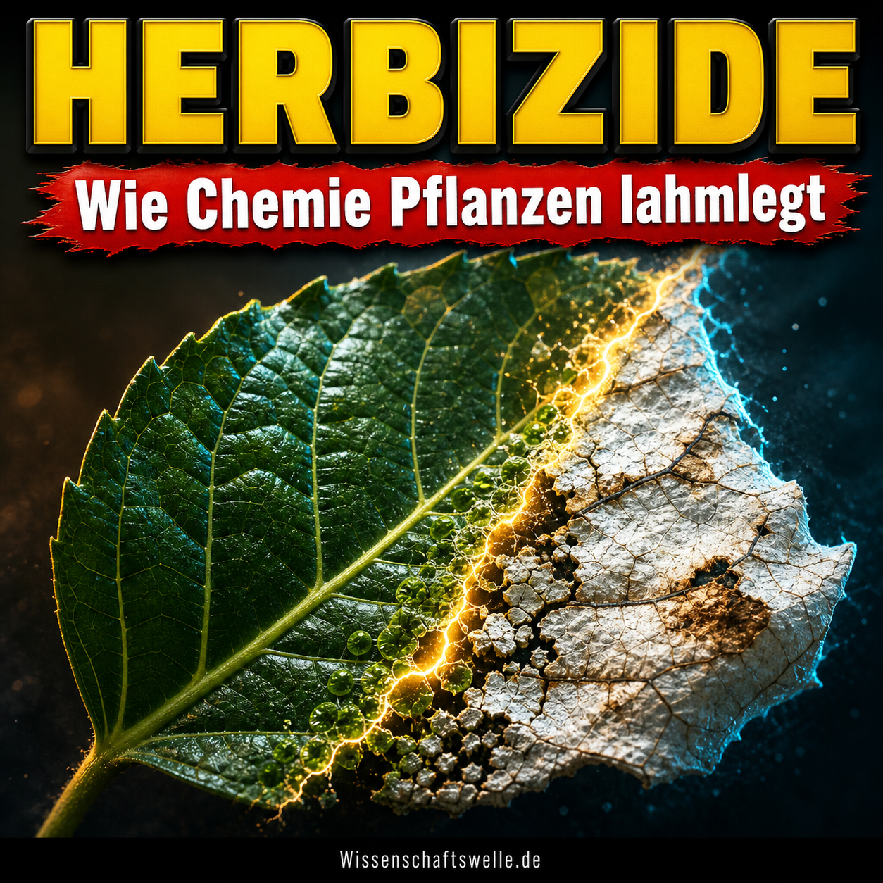 Wo Herbizide Pflanzen treffen: Wie Chemie Elektronen, Pigmente und Enzyme lahmlegt