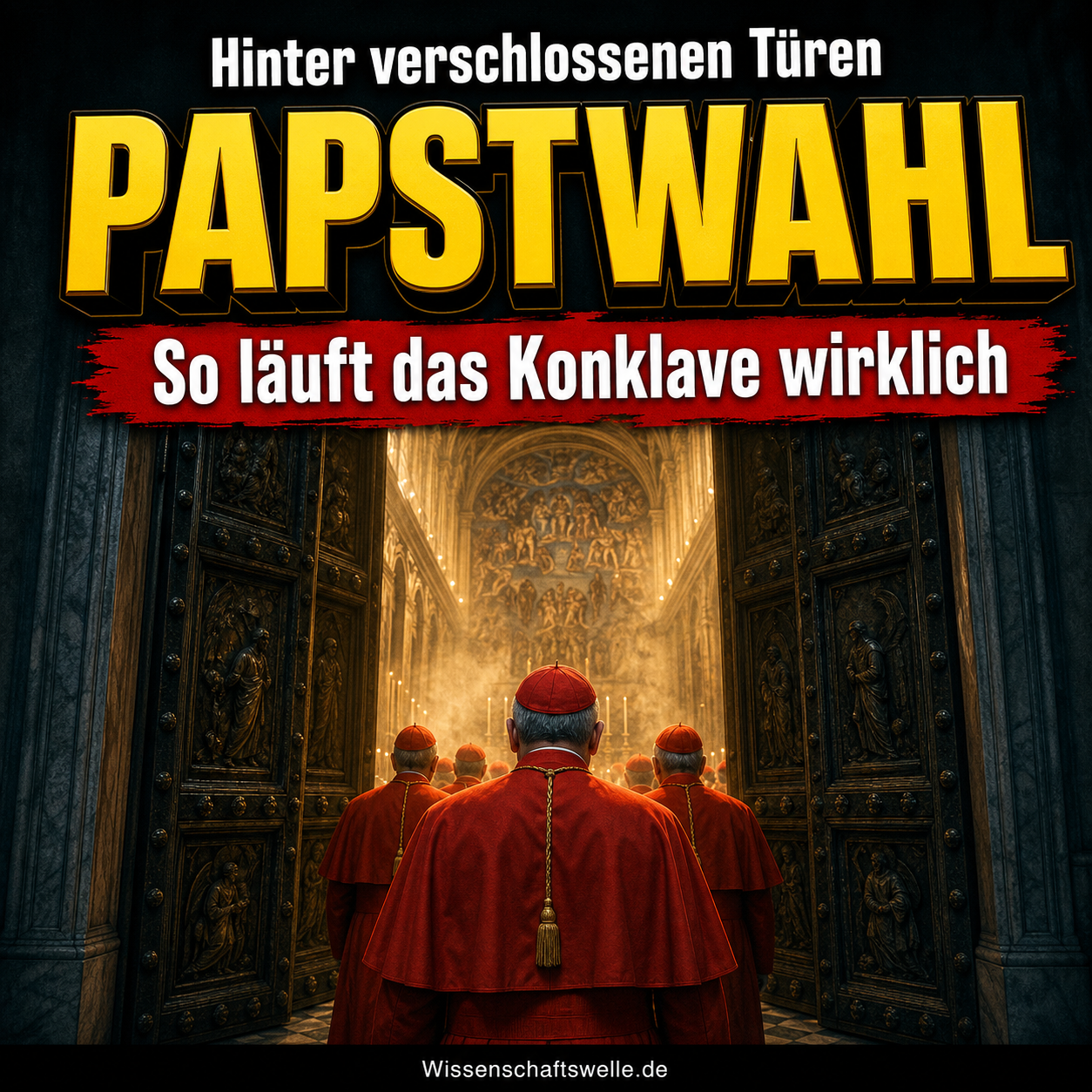 Hinter verschlossenen Türen: So wird der Papst wirklich gewählt