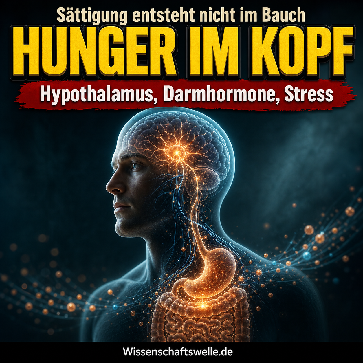 Satt wird nicht im Magen: Wie das Gehirn Hunger, Lust und Stress zu Appetit macht