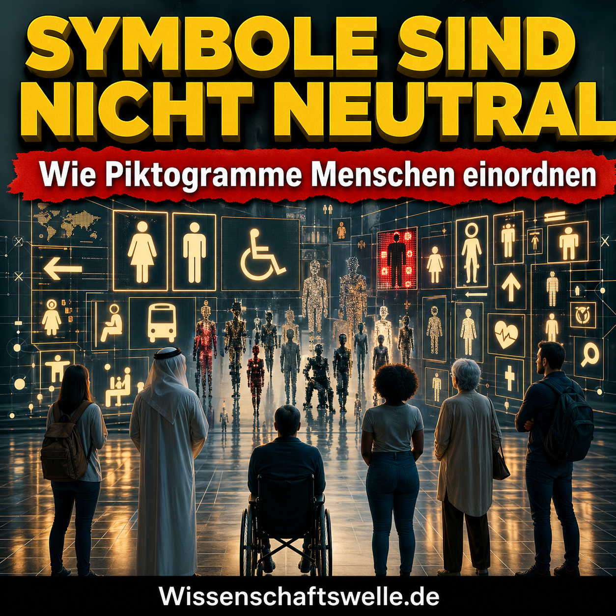 Inclusive Icons: Warum Piktogramme Kultur, Körper und Missverständnisse transportieren