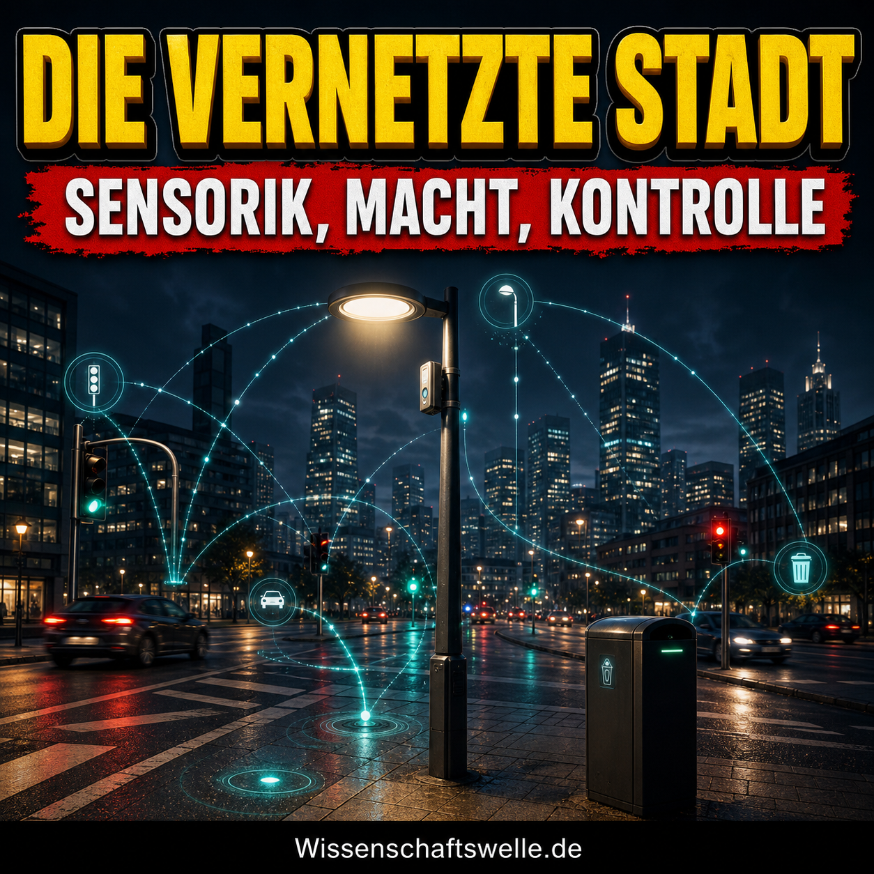 Wenn Laternen rechnen und Mülleimer funken: Warum das Internet der Dinge in der Stadt an Governance, nicht an Sensoren, entschieden wird