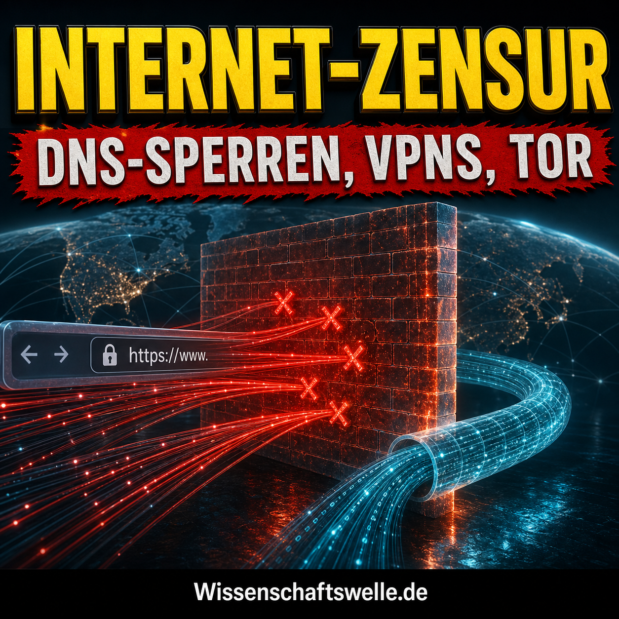 Wenn eine Seite verschwindet: Wie Internet-Zensur in Schichten arbeitet