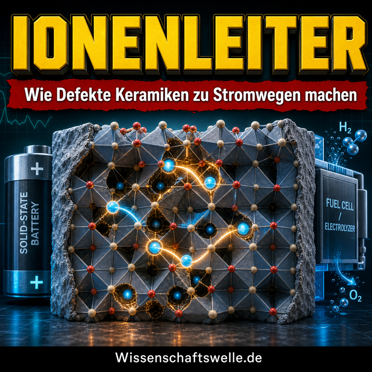 Warum Defekte in Keramiken Strom lenken: Die stille Revolution der Ionenleiter
