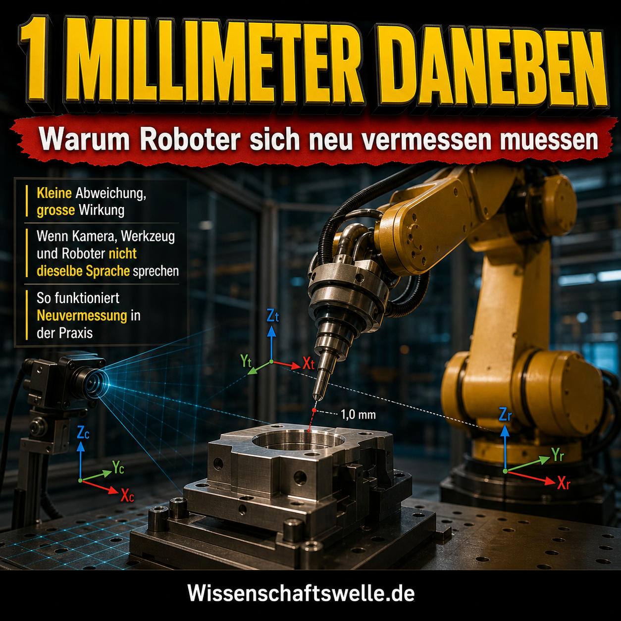 Der Millimeter, der Ausschuss macht: Warum Roboter ihre Welt ständig neu vermessen müssen