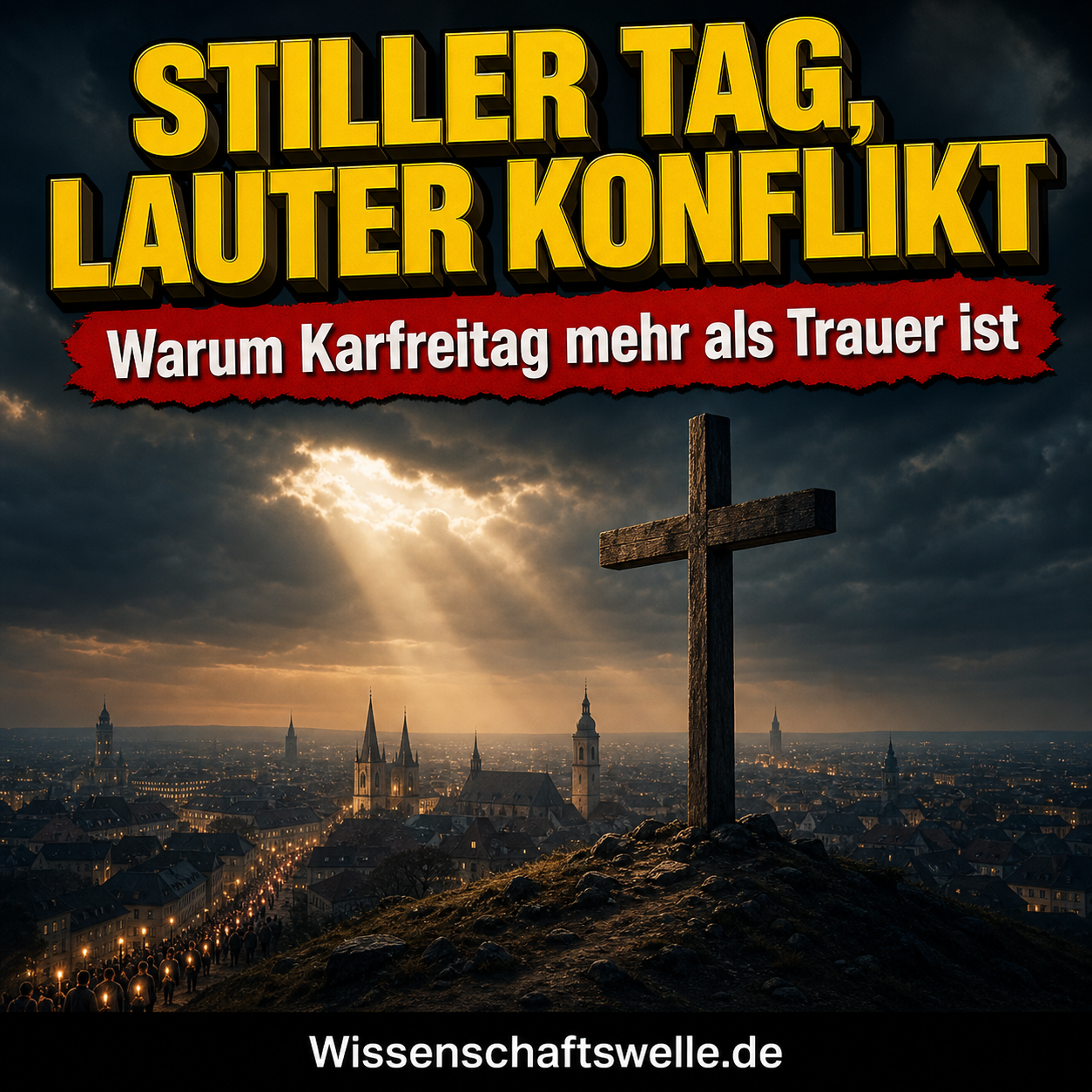 Karfreitag: Mehr als nur Stille – Eine Reise durch Trauer, Hoffnung und Kontroverse