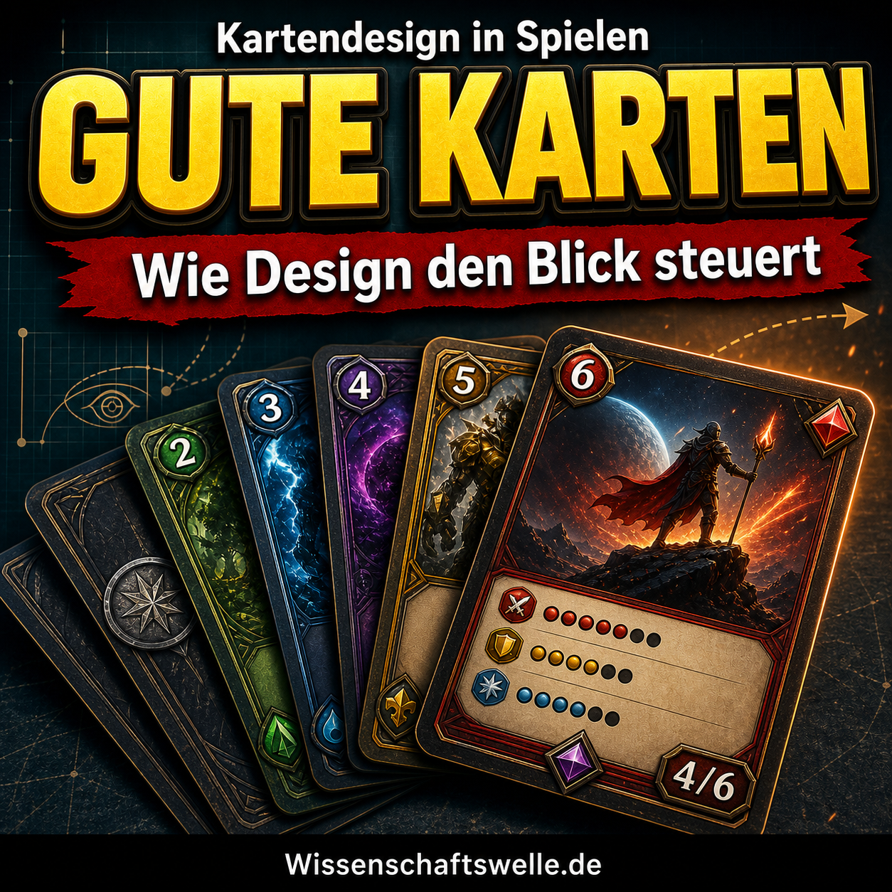Eine gute Karte spielt sich im Blick: Warum Kartendesign über Fairness, Tempo und Tiefe entscheidet