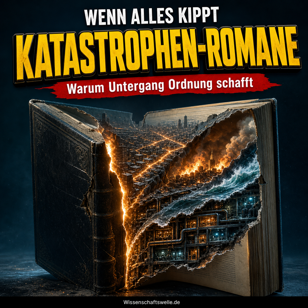 Wenn im Roman alles kippt: Warum Katastrophenromane Ordnung schaffen