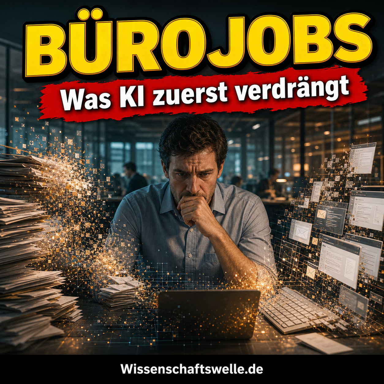 KI ersetzt Büroarbeit: Welche Jobs zuerst wackeln – und warum