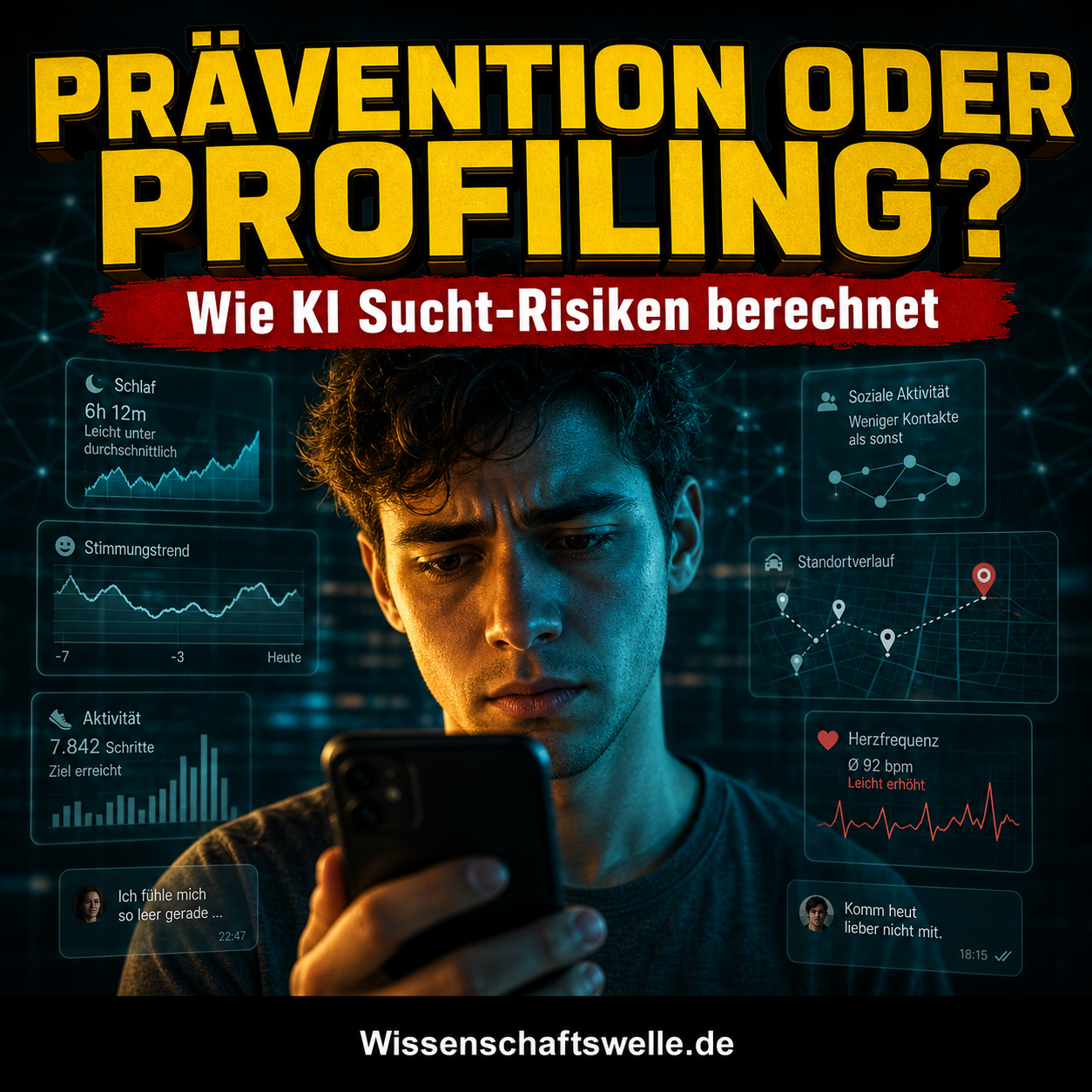 Wenn Prävention zur Vorhersage wird: Was KI in der Suchtprävention leisten kann und wo sie gefährlich wird