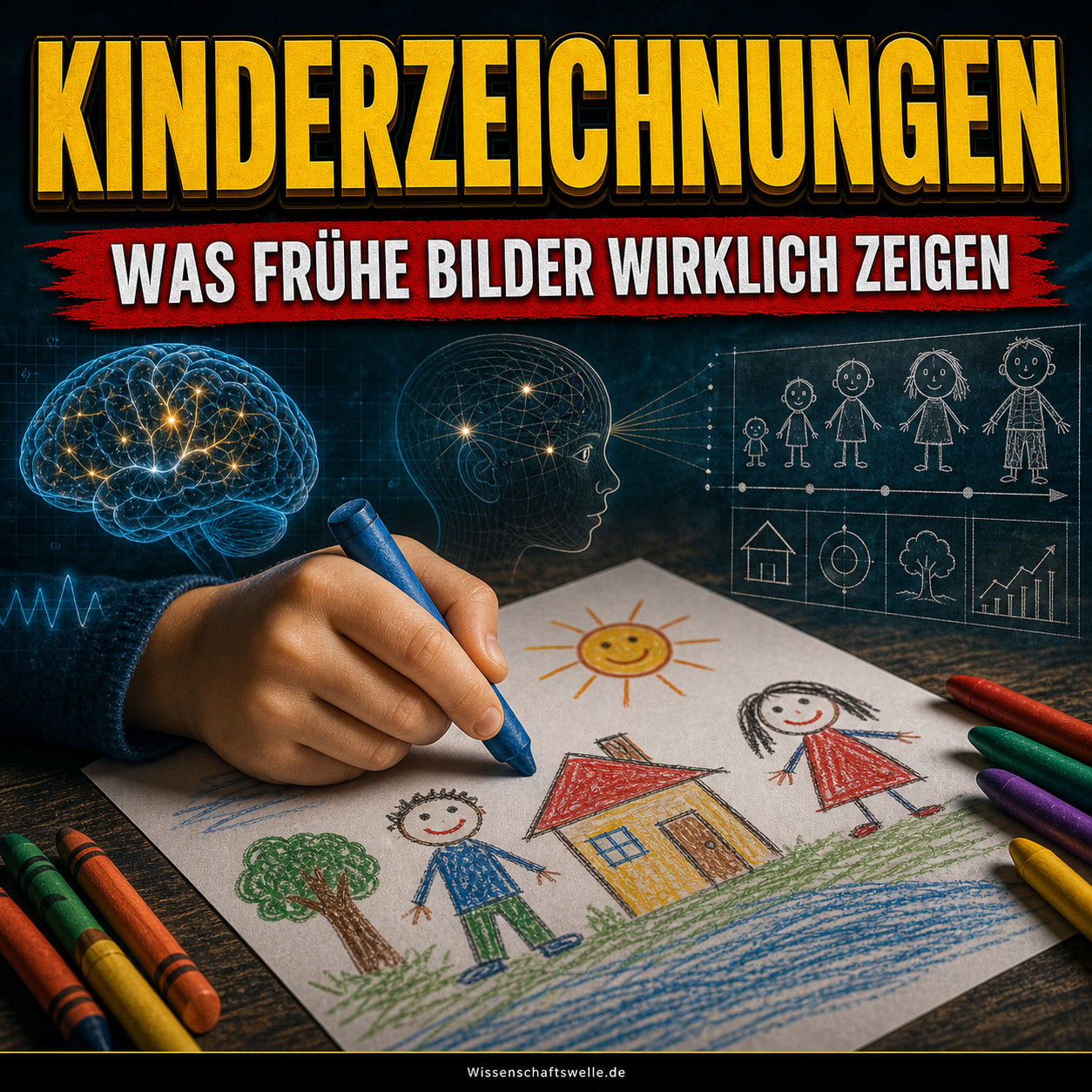 Kinderzeichnungen verstehen: Warum frühe Bilder mehr zeigen, als Erwachsene sehen