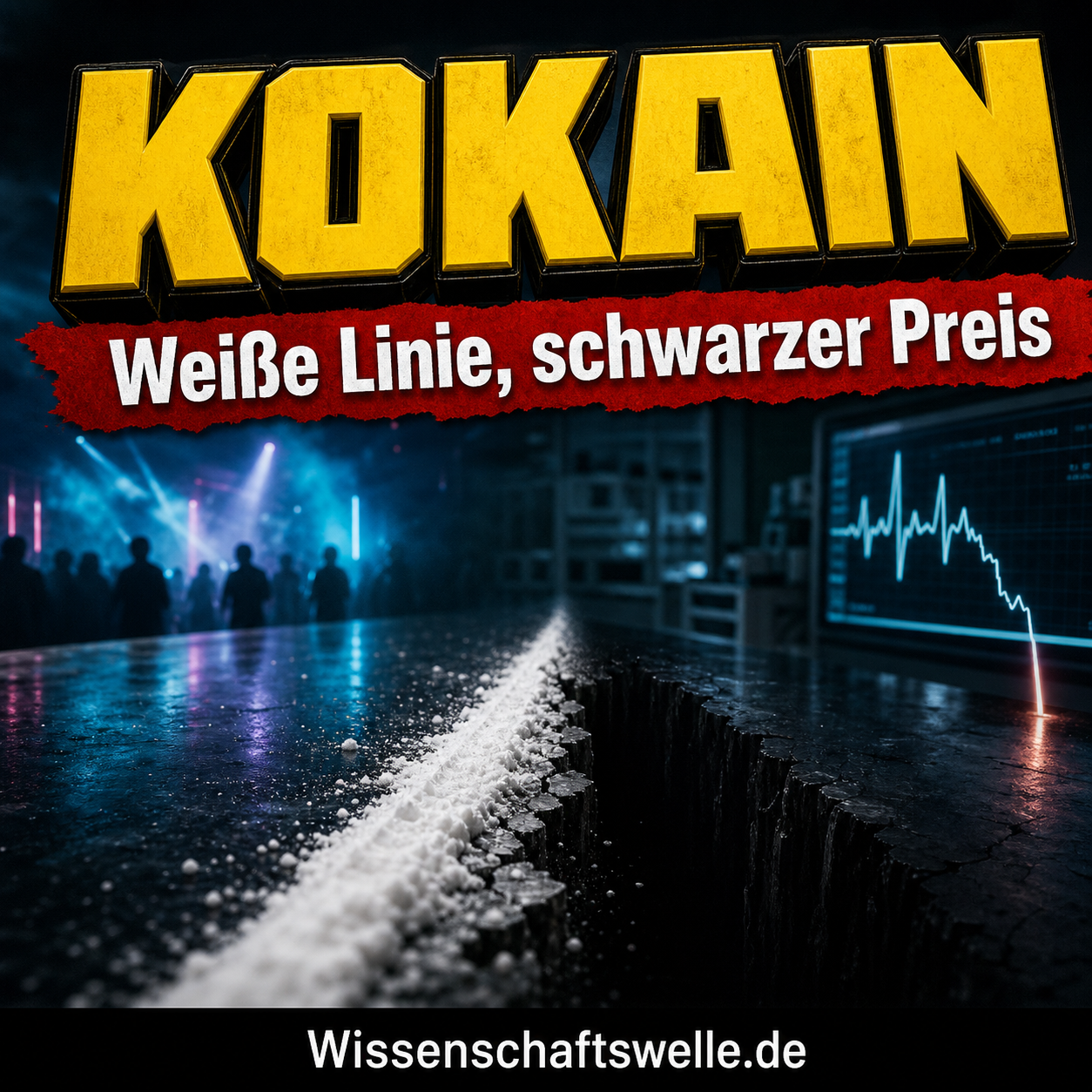 Kokainabhängigkeit: Weiße Linie, schwarzer Preis