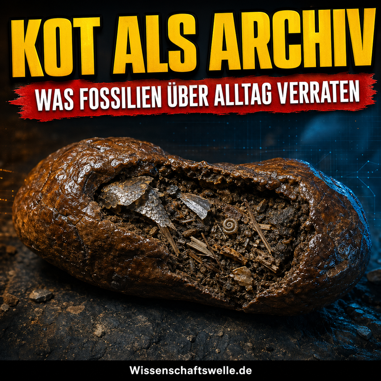 Koprolithen: Was versteinerter Kot über Ernährung, Parasiten und Alltag verrät