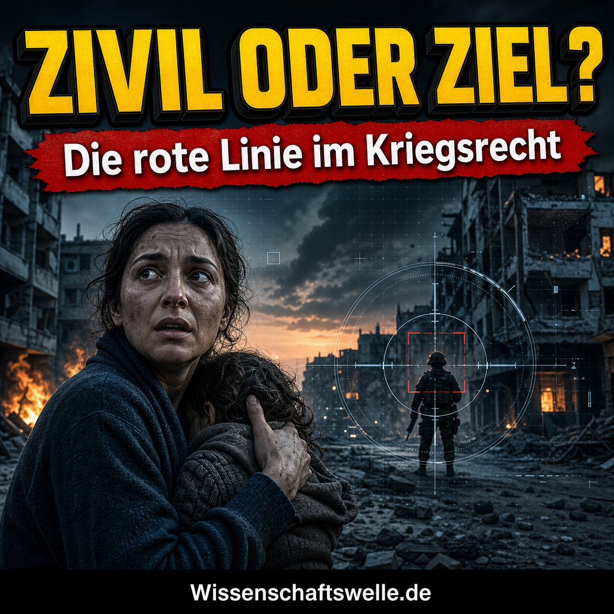 Kriegsverbrechen verstehen: Das Unterscheidungsprinzip im Kriegsrecht als rote Linie der Menschlichkeit