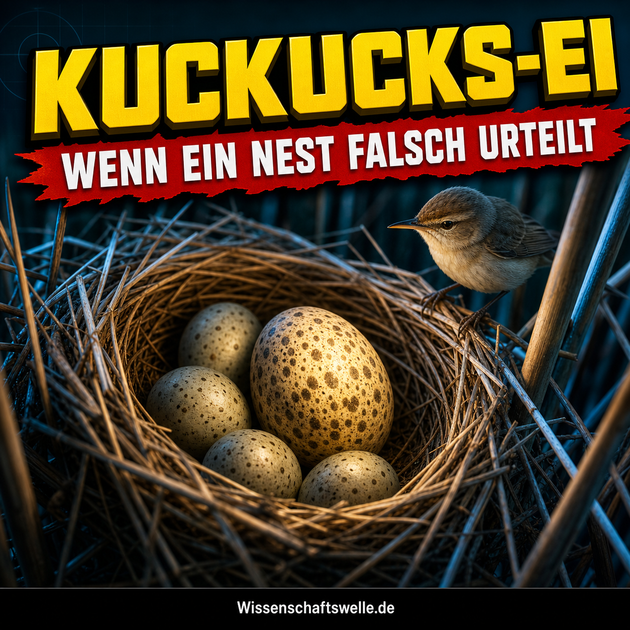 Wenn ein Nest falsch urteilt: Kuckuck und Brutparasitismus im Wettrüsten der Sinne