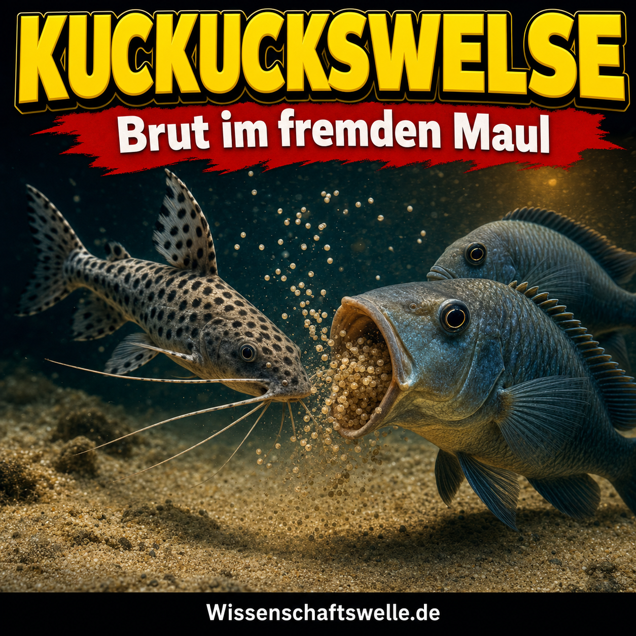 Die Brut im fremden Maul: Wie Kuckuckswelse den Tanganjikasee zum Evolutionslabor der Täuschung machen