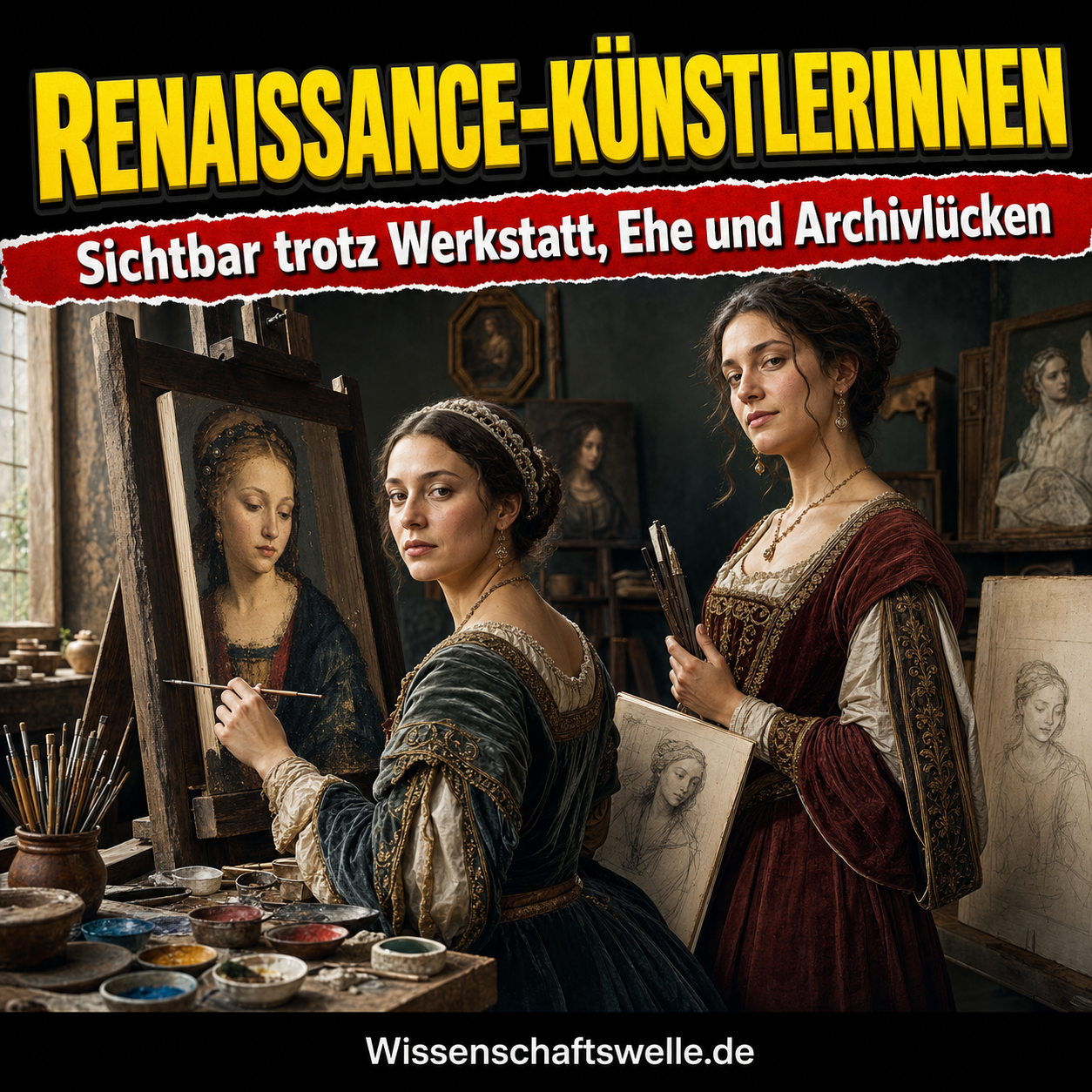 Sofonisba Anguissola und Lavinia Fontana: Wie Künstlerinnen der Renaissance sich Sichtbarkeit erarbeiteten
