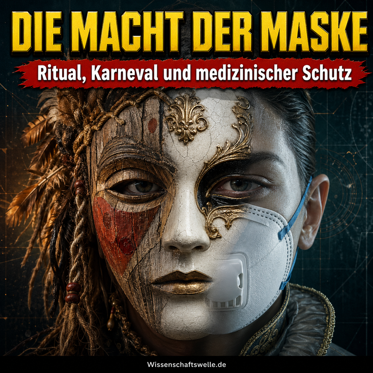 Kulturgeschichte der Maske: Warum Menschen zwischen Ritual, Karneval und Medizin ihr Gesicht verwandeln