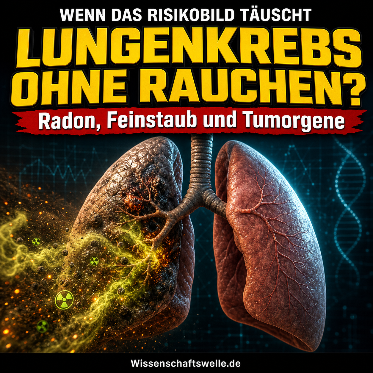 Wenn die Zigarettenbiografie fehlt: Warum Lungenkrebs bei Nichtrauchern anders gelesen werden muss