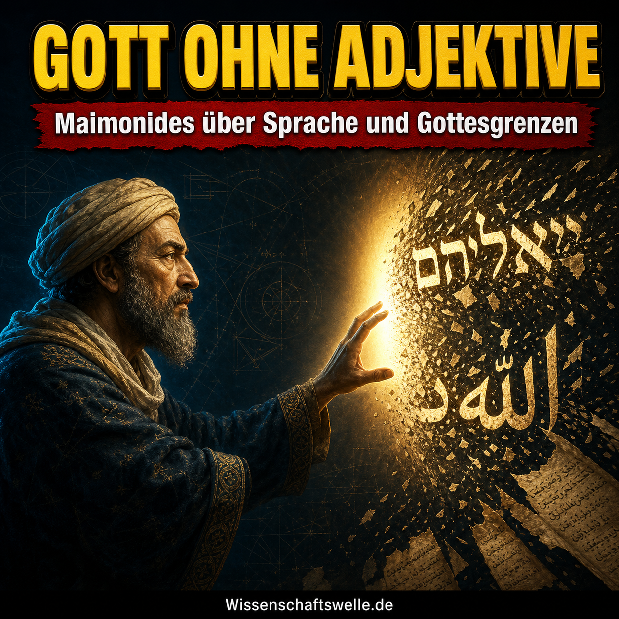 Maimonides und das gefährliche Adjektiv Gottes